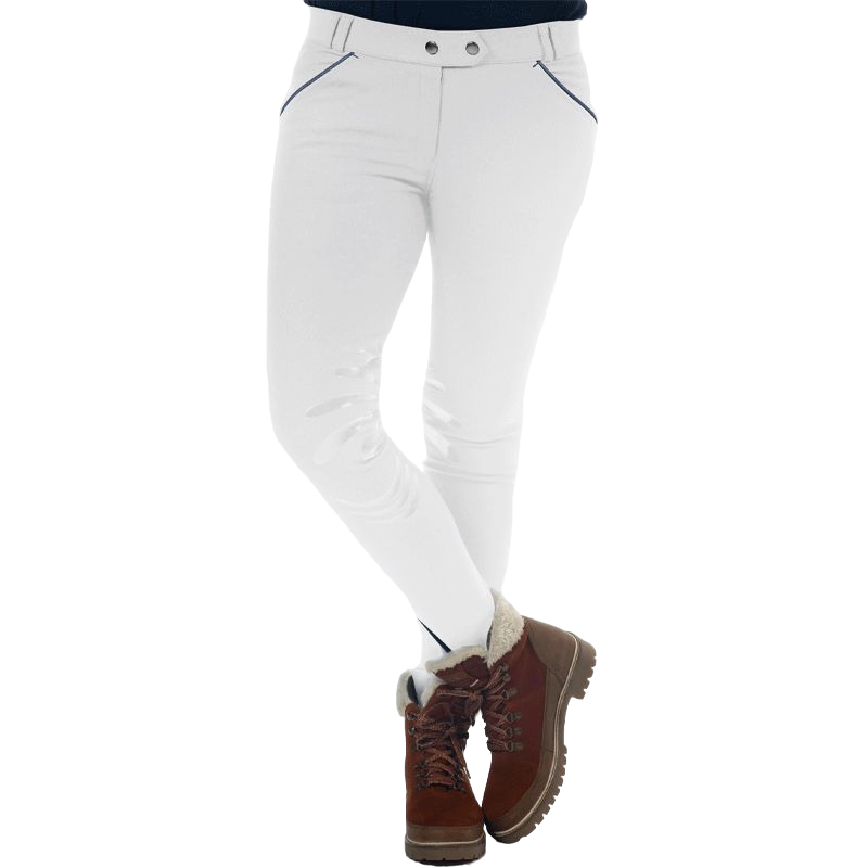 Flags & Cup - Pantaloni da equitazione bambina Orillia bianco | - Ohlala
