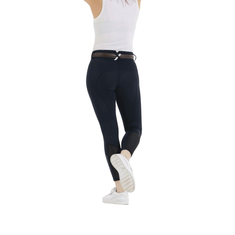 Equithème - Claudine women's full grip riding breeches navy | - Ohlala
