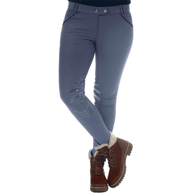 Flags & Cup - Dziewczęce spodnie jeździeckie Orillia denim | - Ohlala