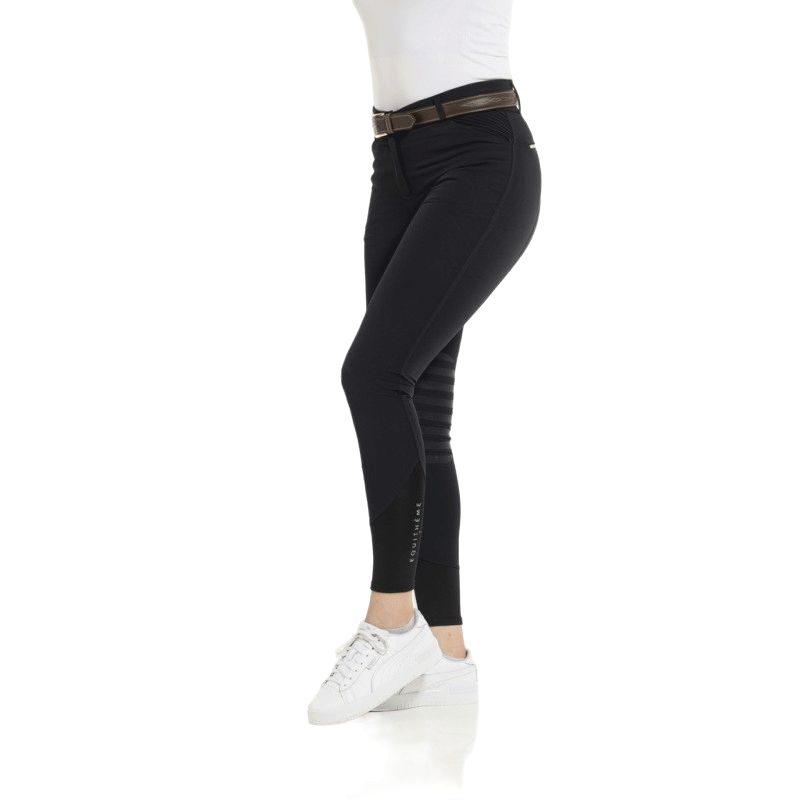 Equithème - Women's Josephine Black Riding Breeches | - Ohlala
