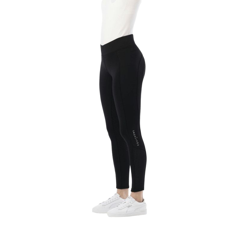 Equithème - Damen Reitlegging Full Grip Brigitte schwarz | - Ohlala