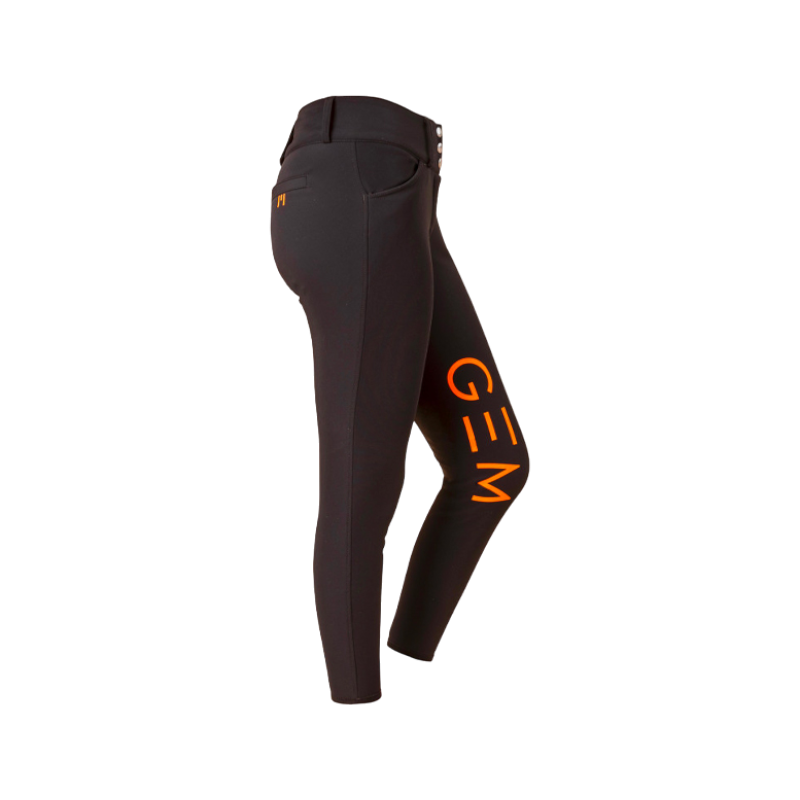 GEM - Pantaloni da equitazione donna Max nero | - Ohlala