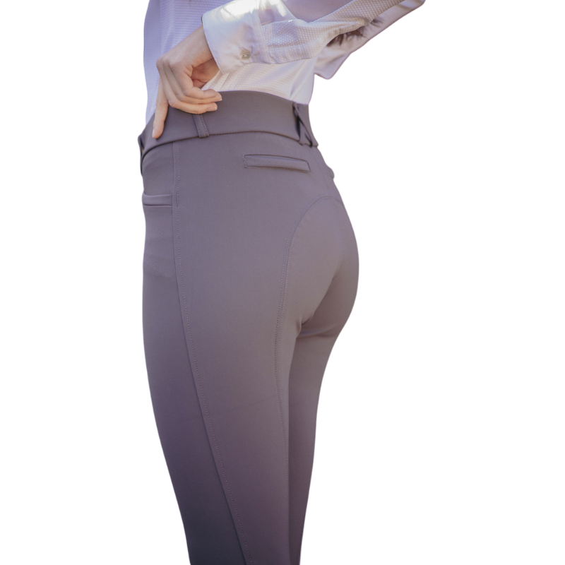 Pénélope - Pantalón de equitación mujer Majestic gris oscuro | - Ohlala