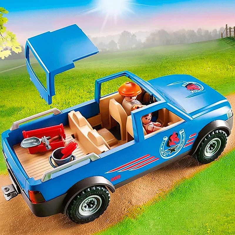 Playmobil - Maniscalco e veicolo | - Ohlala
