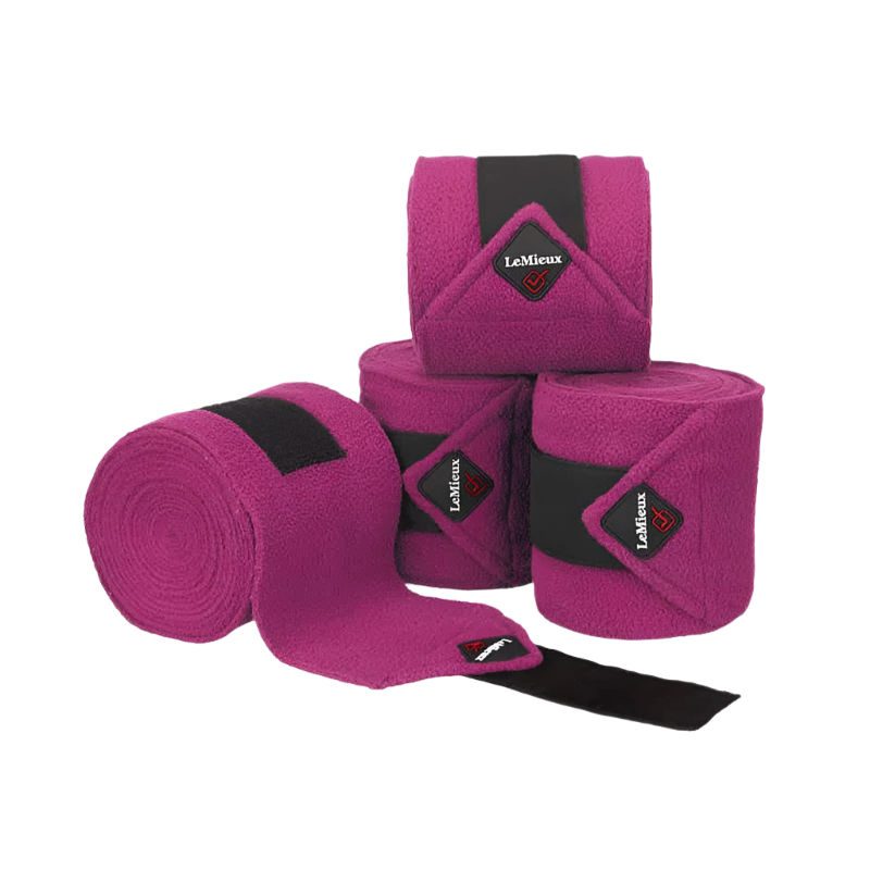LeMieux - Polo Wraps Plum (x4) | - Ohlala