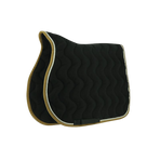 Equithème - Tapis de selle polyfun noir | - Ohlala