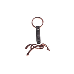 Pénélope - Key ring rose gold / black | - Ohlala