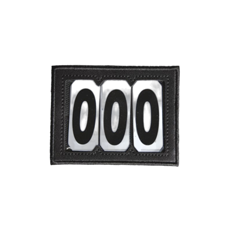 Kentucky Horsewear - Velcro number holder black | - Ohlala