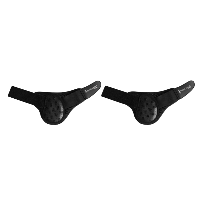 Pro Confort - Soft bullet protectors Tuscany 3D mesh black velvet