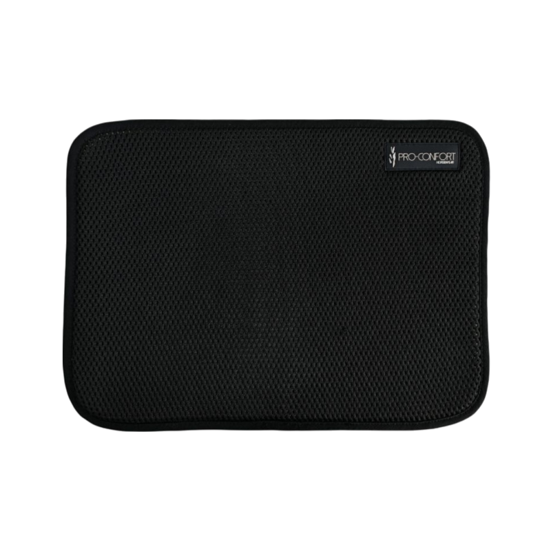 Pro Confort - Set of 4 Pilmi 3D mesh velvet black under bandages