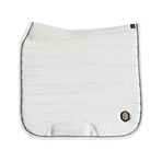 Pro Confort - Don Juan white latex-cushioned dressage saddle pad | - Ohlala