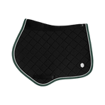 Pro Confort - Tapis de selle Dynamix 3D mesh velours noir/ jungle green | - Ohlala