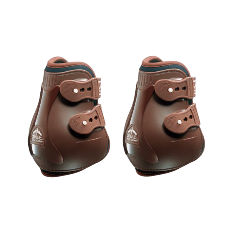 Veredus - Pro Jump Elastic Fetlock Boots Brown | - Ohlala