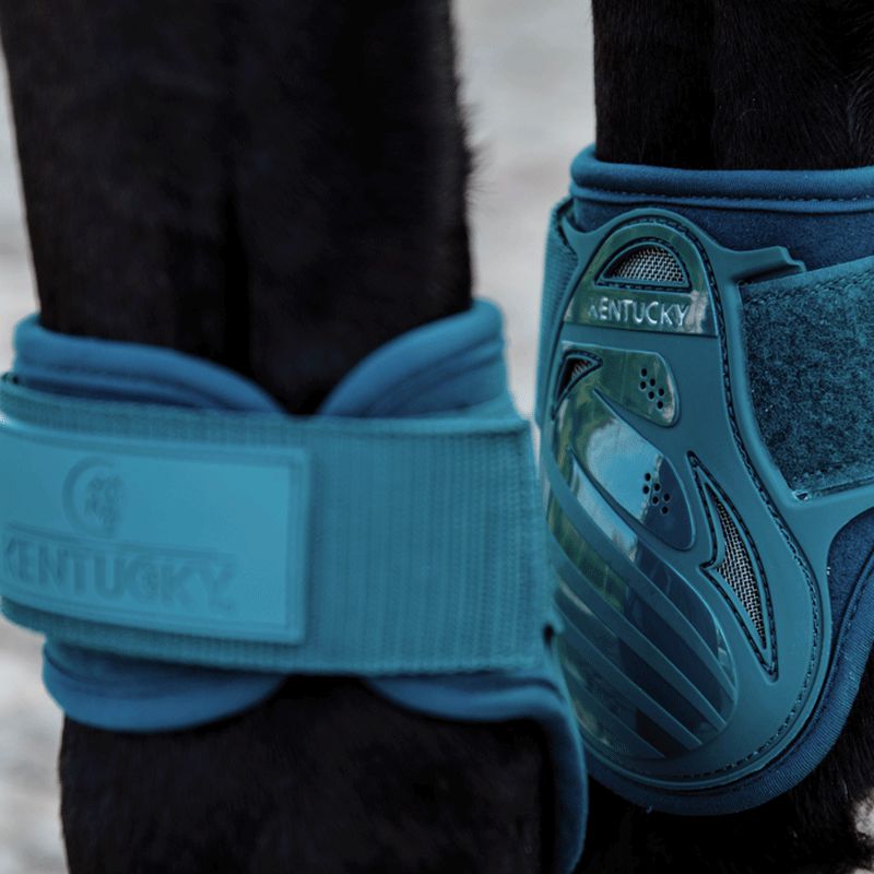Kentucky Horsewear - Ochraniacze pęcinowe dla młodych koni szmaragdowe | - Ohlala