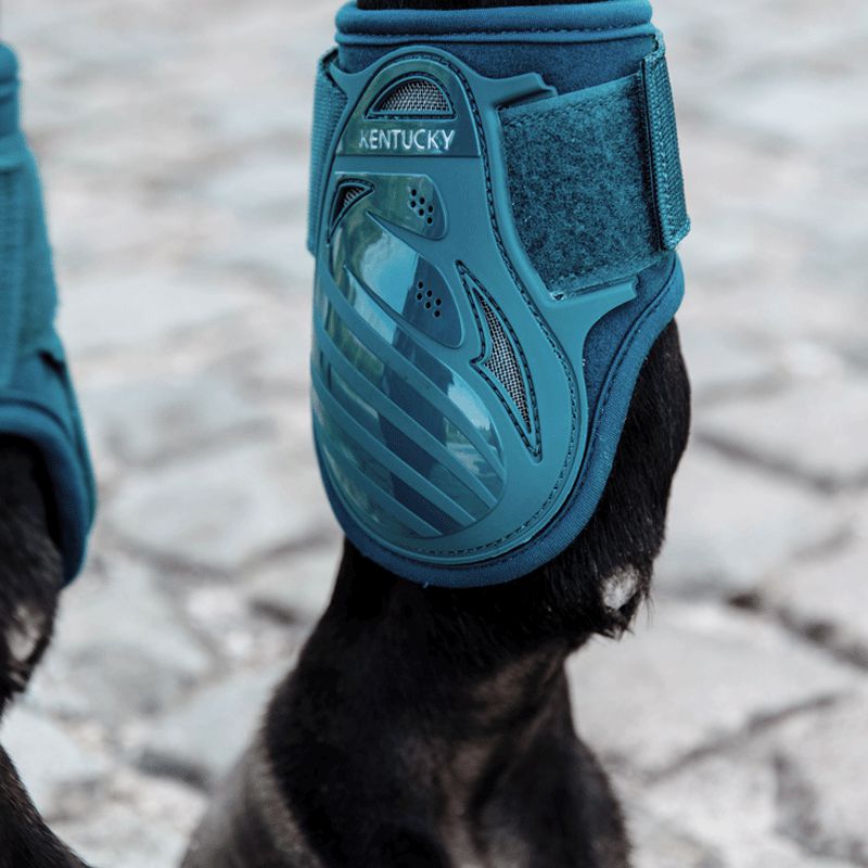 Kentucky Horsewear - Ochraniacze pęcinowe dla młodych koni szmaragdowe | - Ohlala