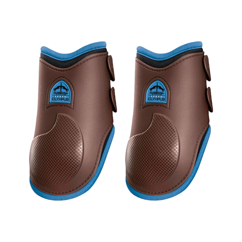 Veredus - Olympus Color Edition Fetlock Boots Brown/Blue | - Ohlala