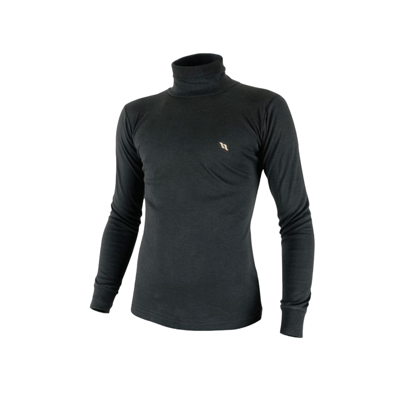 Back on track - Men's turtleneck sweater black | - Ohlala