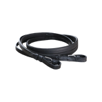 Canter - Horse rubber reins 16mm Black | - Ohlala