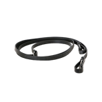 Canter - Riendas de cuero liso para caballo 16 mm Negro | - Ohlala