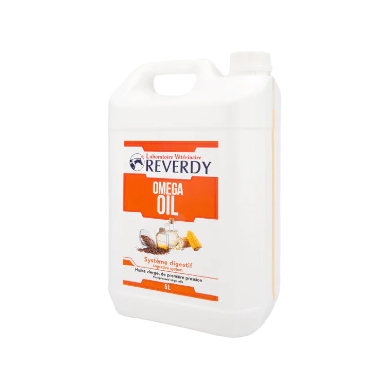 Reverdy - Suplemento alimentar óleo de linhaça e milho Omega Oil