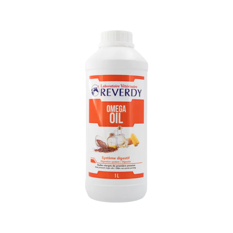 Reverdy - Suplemento alimentar óleo de linhaça e milho Omega Oil