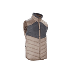Horse Pilot - Men's sleeveless puffer vest Rider Vest beige | - Ohlala