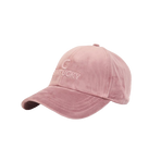 Kentucky Horsewear - Czapka z daszkiem Velvet stary róż | - Ohlala