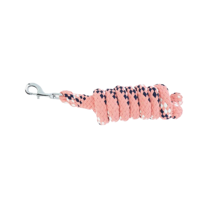Equithème - Longleine weiß / marine / rosa | - Ohlala