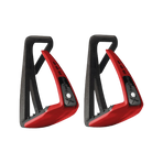 Freejump - Étriers Soft'Up Lite Noir / Rouge | - Ohlala