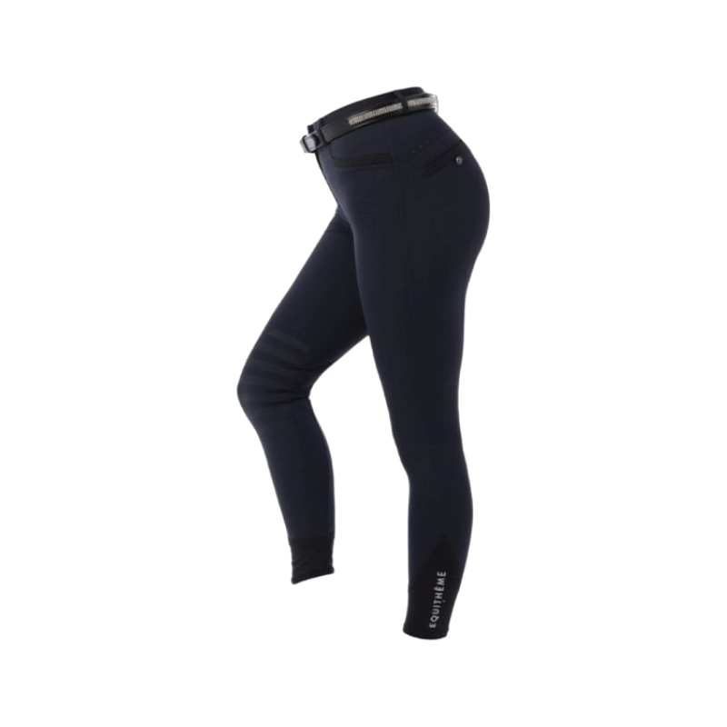 Equithème - Safir Women's Riding Breeches Navy/Black | - Ohlala