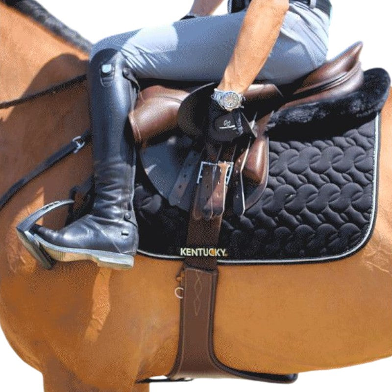 Kentucky Horsewear - Sangle bavette noire | - Ohlala