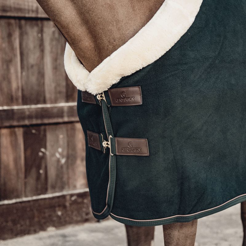 Kentucky Horsewear - Show heavy cooler rug green | - Ohlala