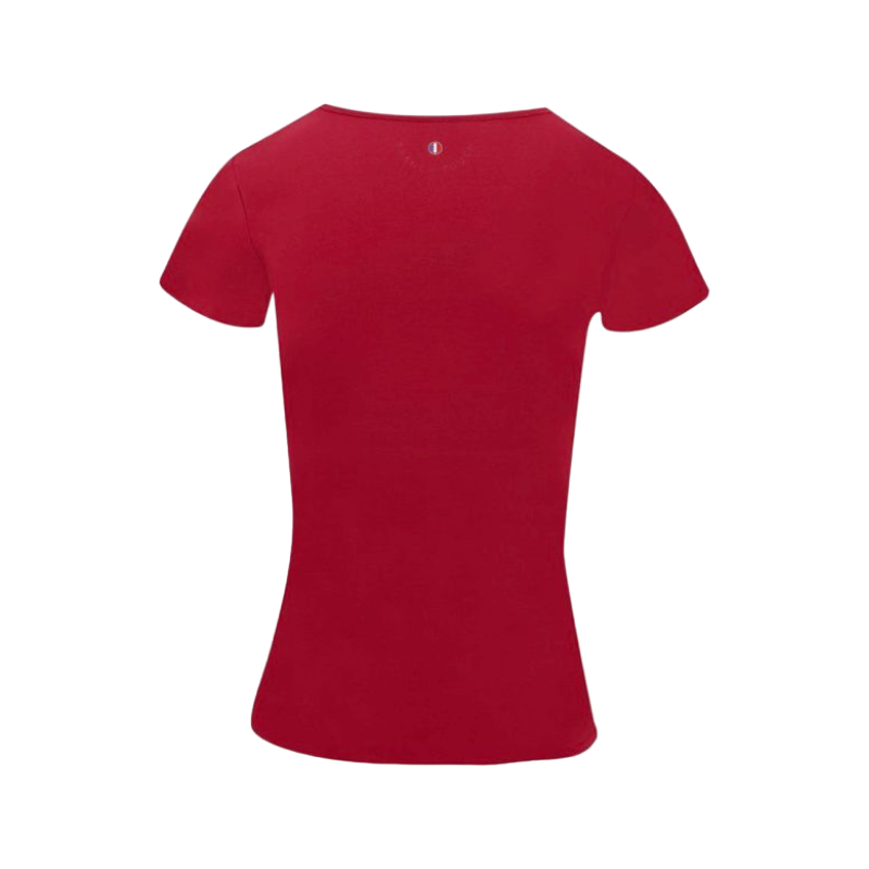 Equithème - T-shirt maniche corte donna Anna ciliegia | - Ohlala
