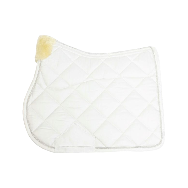 Lami-cell - Classic White Saddle Pad | - Ohlala