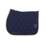Oxxer - Tapis de selle Monogramme marine/ noir | - Ohlala