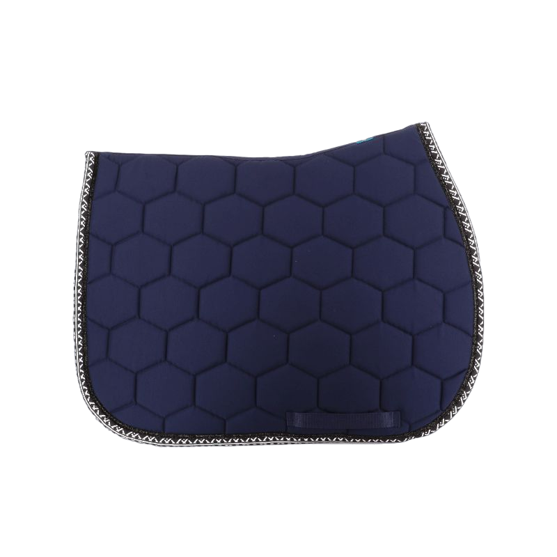 Oxxer - Schabracke Monogramm Marineblau/ Schwarz | - Ohlala