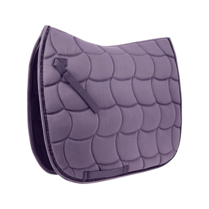 Equithème - Dressurschabracke Satin Pflaume | - Ohlala