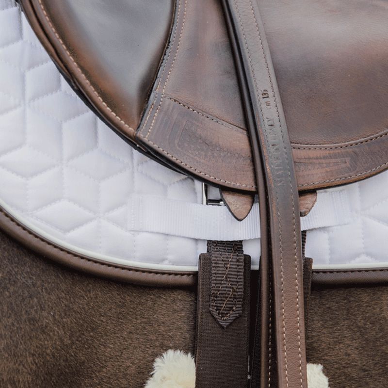 Kentucky Horsewear - Zadeldek Skin Friendly Wit | - Ohlala