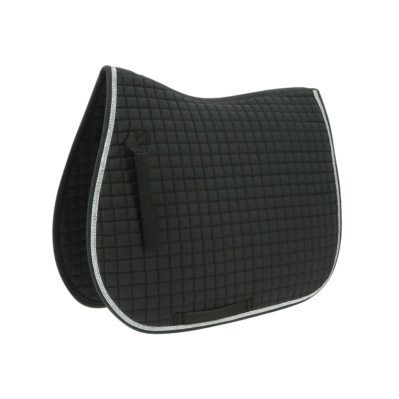 Riding World - Zadeldek Girly zwart | - Ohlala