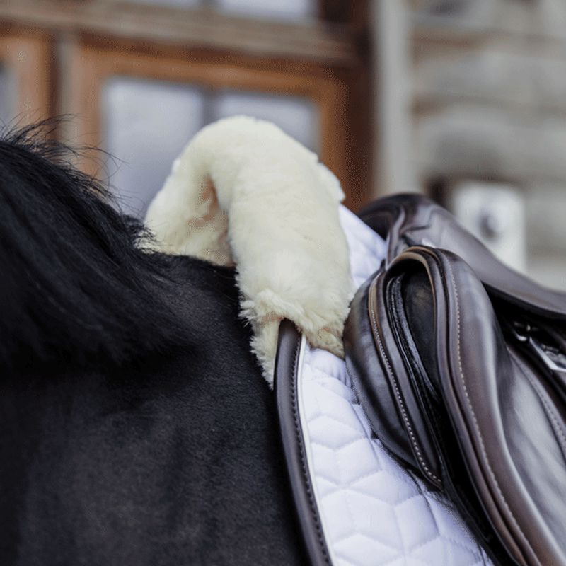 Kentucky Horsewear - Zadeldek Skin Friendly Wit | - Ohlala