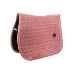 Kentucky Horsewear - Tapis de selle Velvet Jumping Vieux rose | - Ohlala