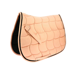 Equithème - Tapis de selle satin rose gold | - Ohlala
