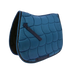 Equithème - Tapis de selle Satin marine | - Ohlala