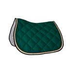 Privilège Equitation - Sudadero de silla Del Mar verde bosque/dorado | - Ohlala