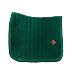 Kentucky Horsewear - Sudadero de doma Velvet Pearls verde abeto | - Ohlala