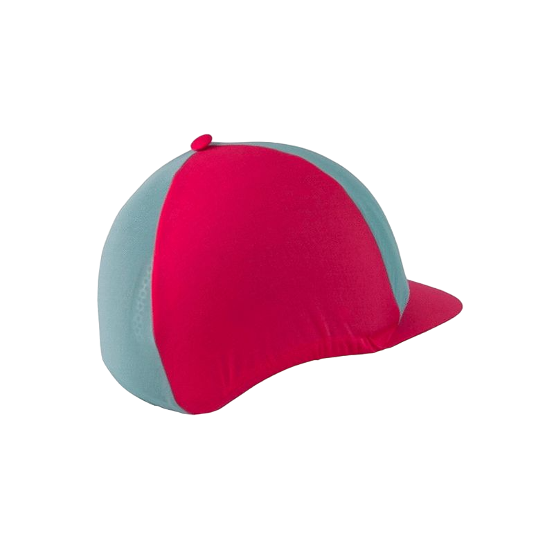 TdeT - Pink/pastel green helmet cover | - Ohlala