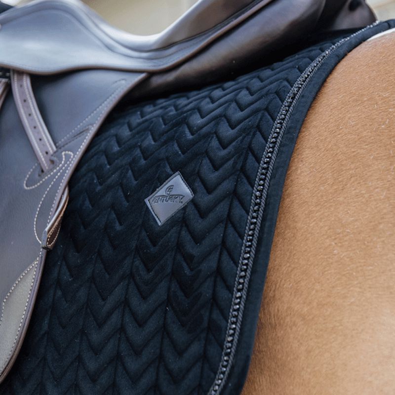 Kentucky Horsewear - Sudadero de doma Velvet Pearls negro | - Ohlala