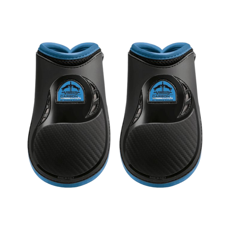 Veredus - Protège-boulets Carbon Gel Vento Color Edition Noir/ Bleu | - Ohlala