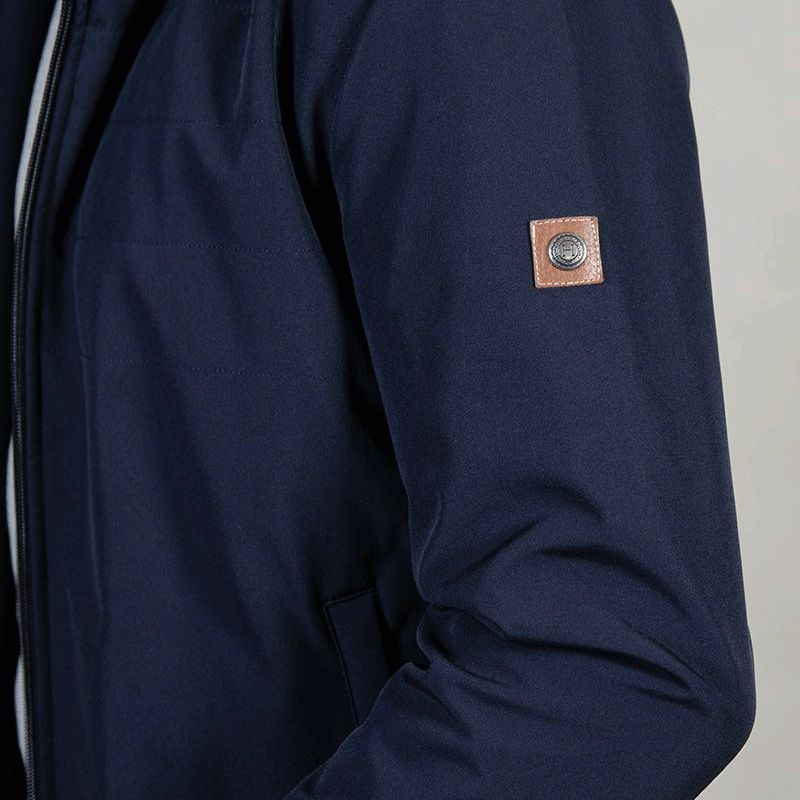 Harcour - Men's softshell jacket Junior navy | - Ohlala