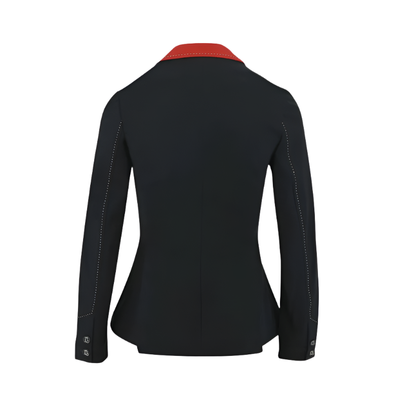 Pénélope - Veste de concours Paris marine/rouge | - Ohlala